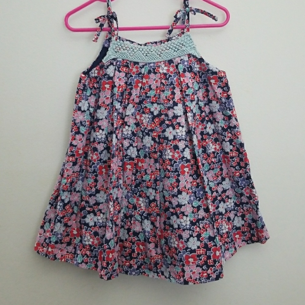 Genuine Kids sleeveless floral summer dress, 2T